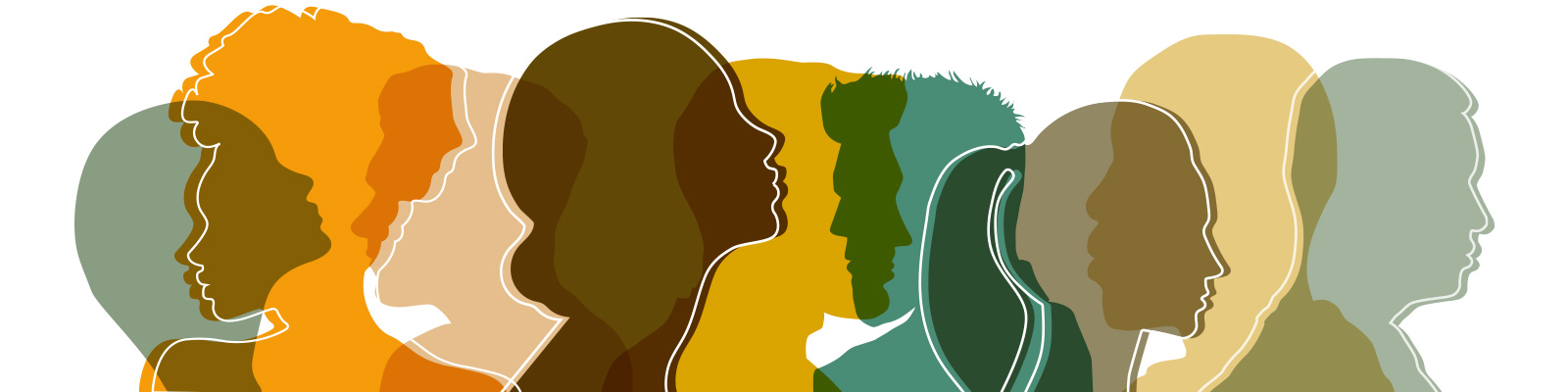 illustration of diverse women